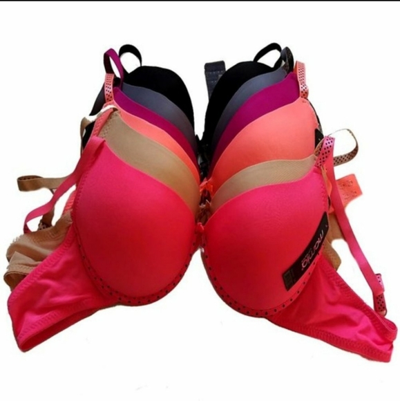 6-Pack Padded Underwire Bra Set In Assorted Colors - Picture 1 of 1